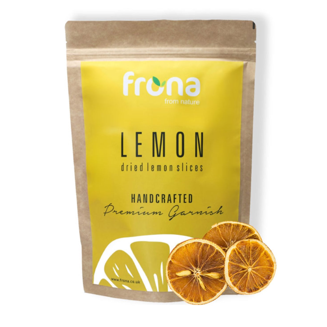 Frona tørrede citronskiver — 100% natural (Dried Lemon Slices)