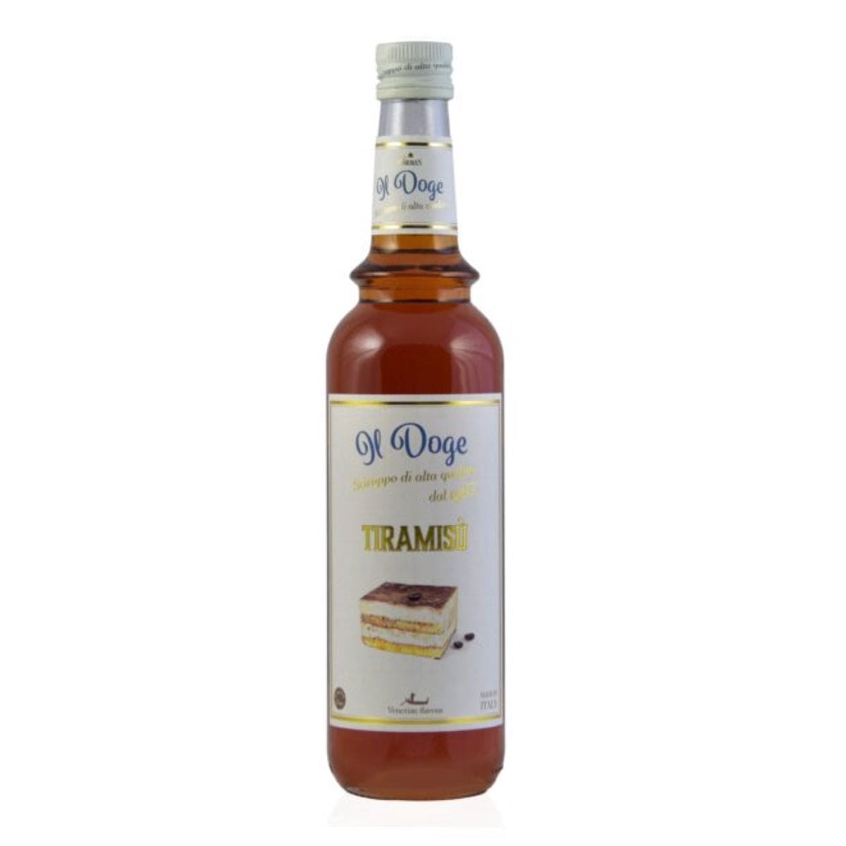 Il Doge Tiramisu sirup i flaske til kaffe, cocktails og desserter