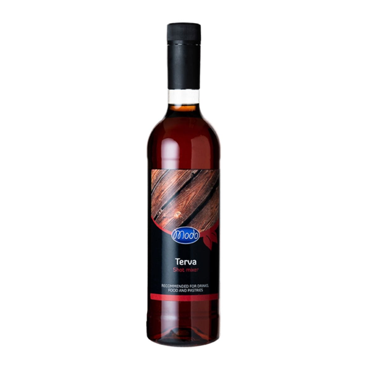 Modo Terva sirup – røgfyldt og aromatisk tjæresirup til cocktails, mocktails og gastronomiske eksperimenter.