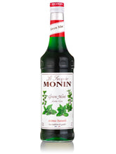 Monin Grøn Mynte, Monin Green Mint, Monin Pfefferminz Sirup