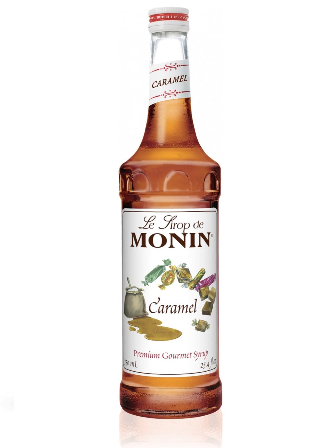 Monin Karamel Sirup til kaffe og cocktails