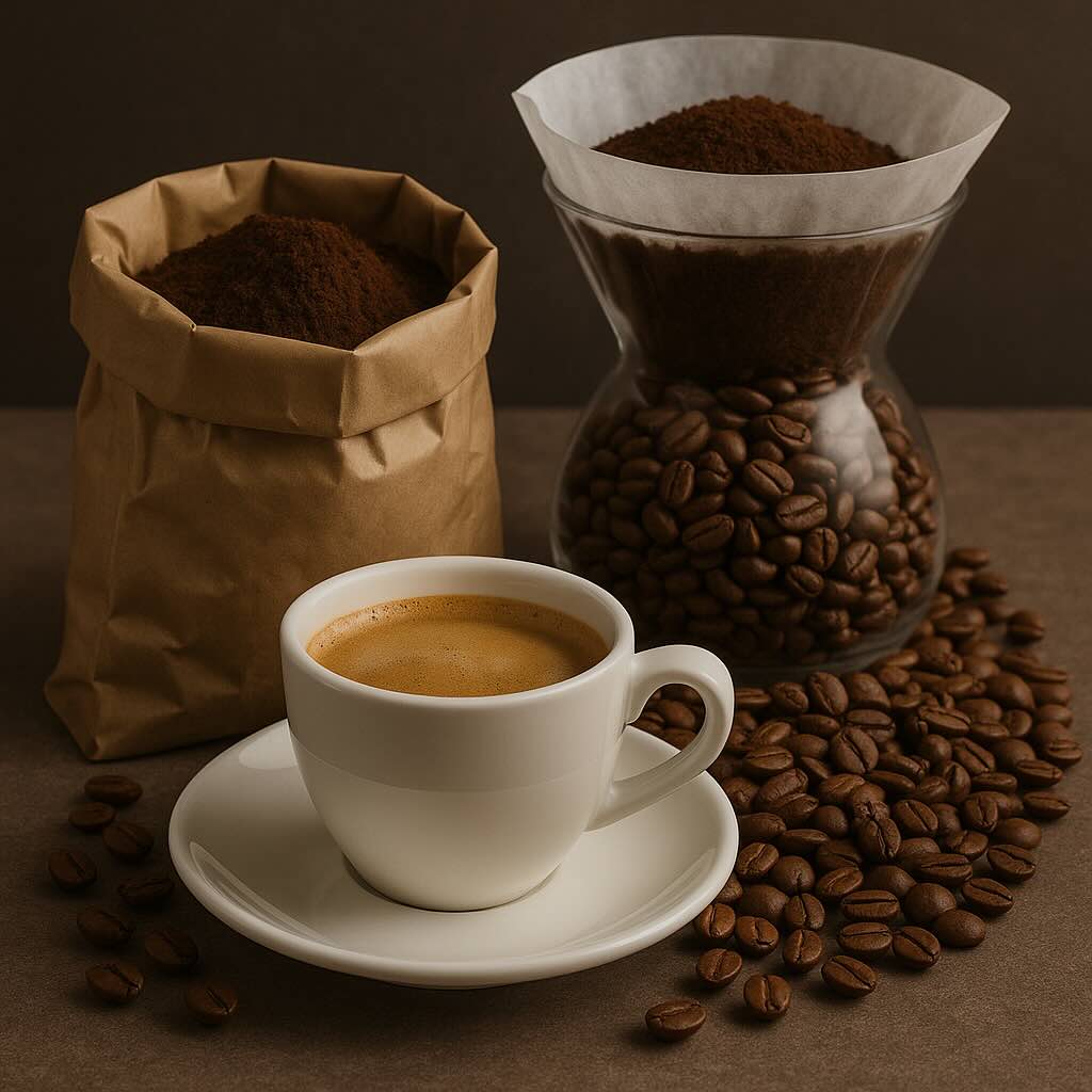 Malet kaffe