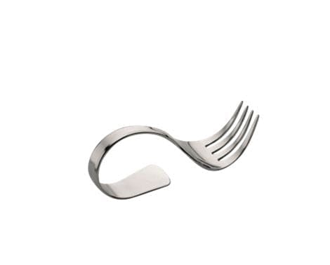 Anrettergaffel Party Caracas i rustfrit stål design