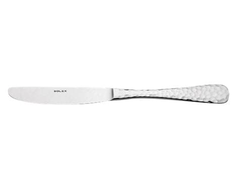 Bordkniv Lena - 12 stk. med elegant hamret design