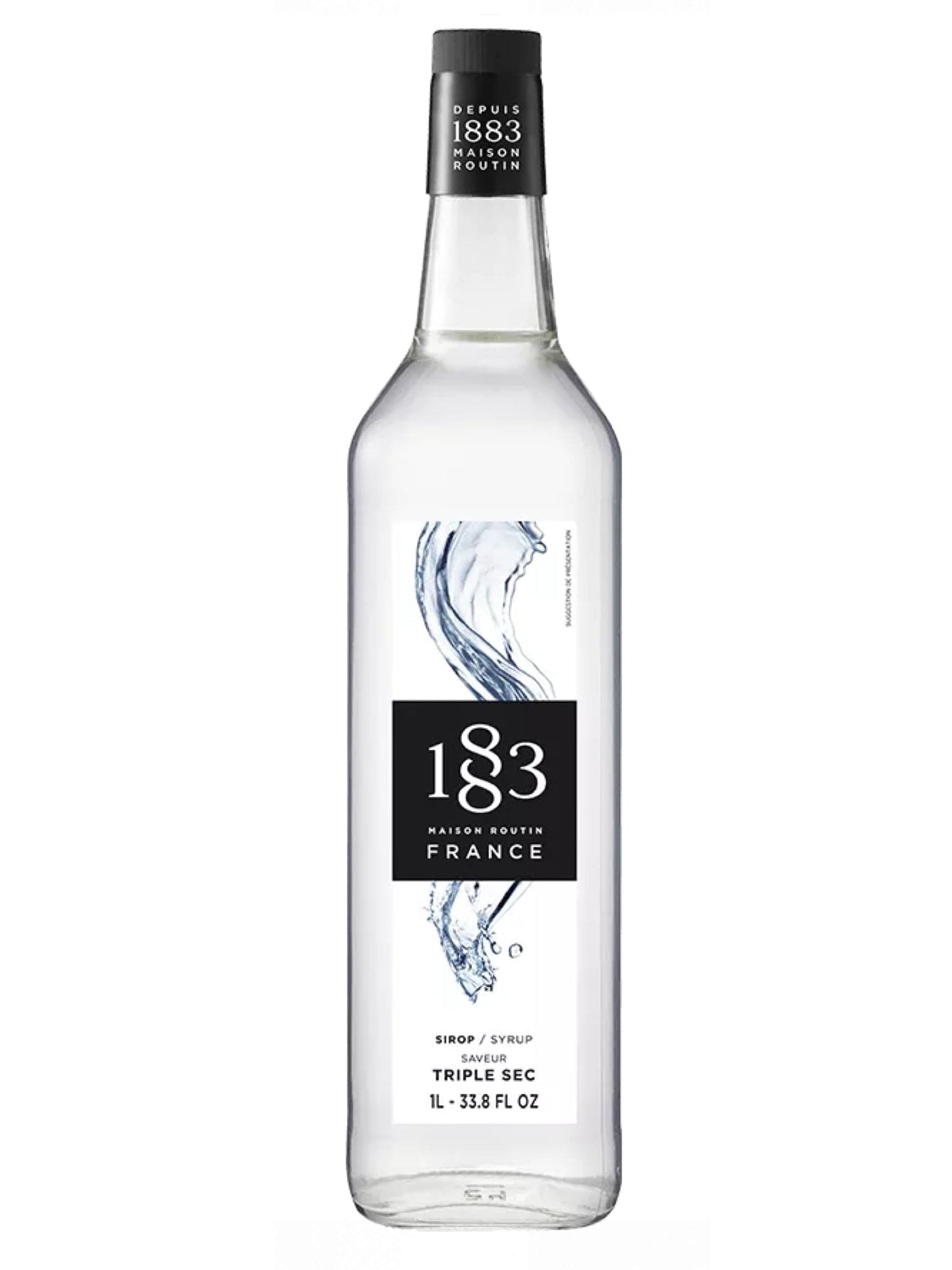 1883 Triple Sec sirap – fräsch och citrusaktig sirap med smak av apelsin, perfekt för att ge en intensiv citrusnot till cocktails och drycker
