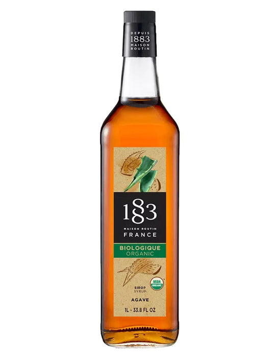 1883 agave økologisk sirup i en flaske, perfekt til at tilføje en naturlig sødme til dine drikke