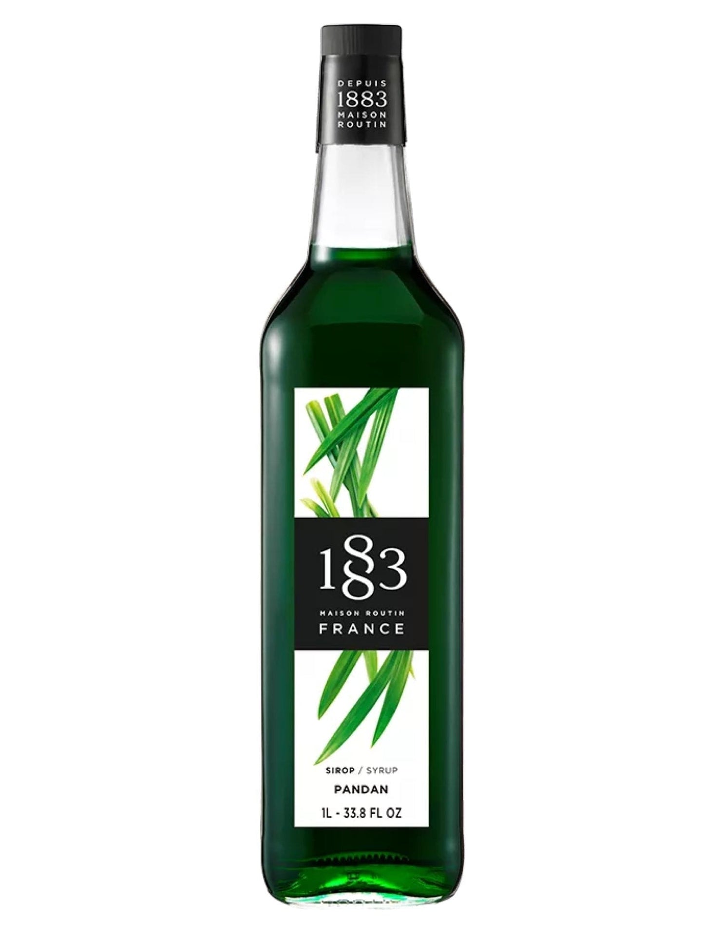 1883 Pandan sirup – eksotisk og aromatisk sirup med pandansmag, perfekt til at tilføje en tropisk og unik smag til cocktails og desserter