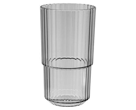 Drikkeglas Linea - 48.0 Stk. med elegant ribbstruktur.