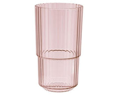 Drikkeglas Linea - 48.0 Stk. i blød rosa nuance