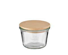 Förvaringsglas med trälock