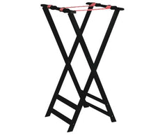 Robust bakkestativ i stål – praktisk løsning til opbevaring og transport af serveringsbakker i professionelle køkkener og kantiner.