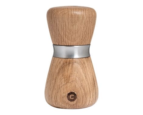 Salt-/peberkværn Kyoto i lyst egetræ med silikoneindsats