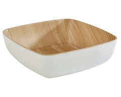 Frida serveringsskål – rektangulær skål i holdbart porcelæn, ideel til buffet, servering og anretning i professionelle køkkener.