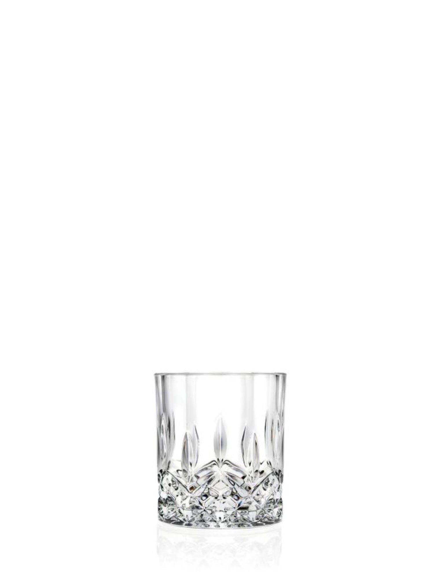 Elegant RCR Opera lowball-glas, perfekt til servering af 21 cl cocktails.