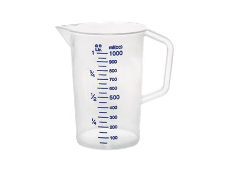 Målekanna med Handtag