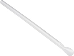 Flergångssugrör med sked 21 cm - 250 STK.