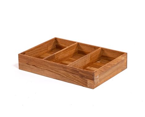 Bestikkasse med 3 rum fra Copenhagen-serien – en stilren og funktionel bestikkasse i høj kvalitet, ideel til opbevaring og organisering af bestik i både private og professionelle køkkener