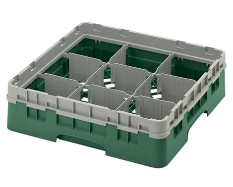 Opvaskekurv Kop/glas 9 rum fra Cambro til opvask.