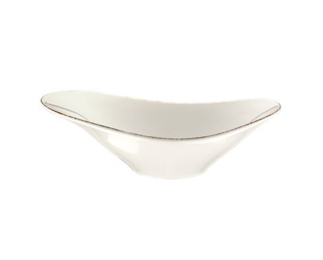 Skål m/brun kant Retro