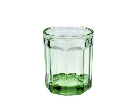 Glas Fish & Fish - 16 stk. med unikt facetteret mønster