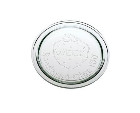 Låg i plast fra WECK – passer til udvalgte opbevaringsglas og sikrer hygiejnisk og tæt lukning til både opbevaring og servering.