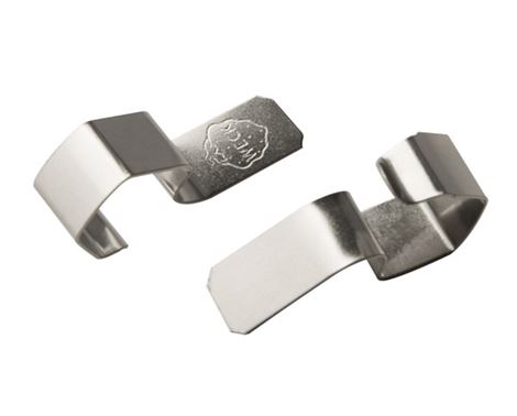 Bøjle 8 stk. fra WECK – praktiske opbevaringsbøjler designet til at sikre, at opbevaringsglas forbliver tætte og stabile, ideelle til opbevaring af mad og ingredienser.