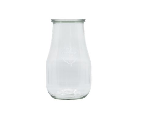 Glas med lock Tulip