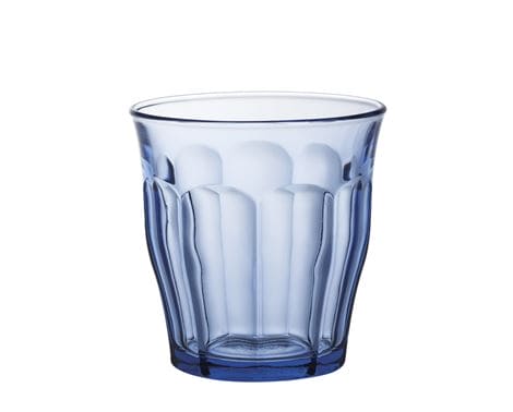 Drikkeglas Hærdet Picardie - 48.0 Stk. i blå farve.