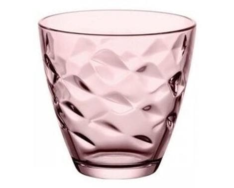 Drikkeglas Zeno - 6.0 Stk. i lyserød farve og design.