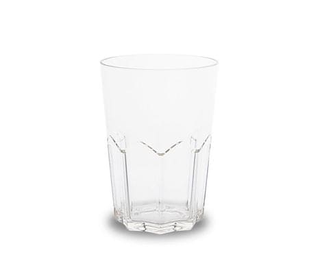 Vandglas Stabelbar Facet ECO - 5 stk. stilfulde glas