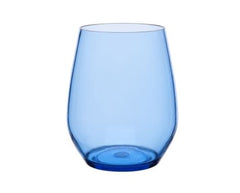 Drikkeglas Stemless - 24.0 Stk. blå moderne glas