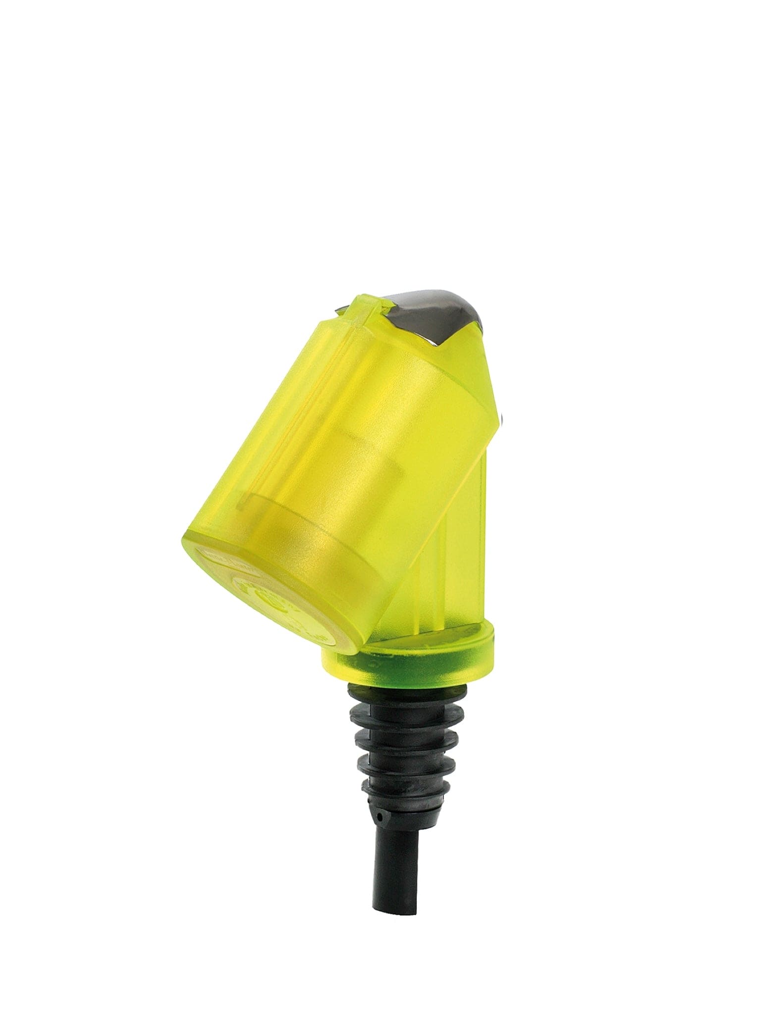 Bottlepilot yellow, flaskeopbevaringssystem i gul farve, ideelt til opbevaring af flasker i barer og restauranter.