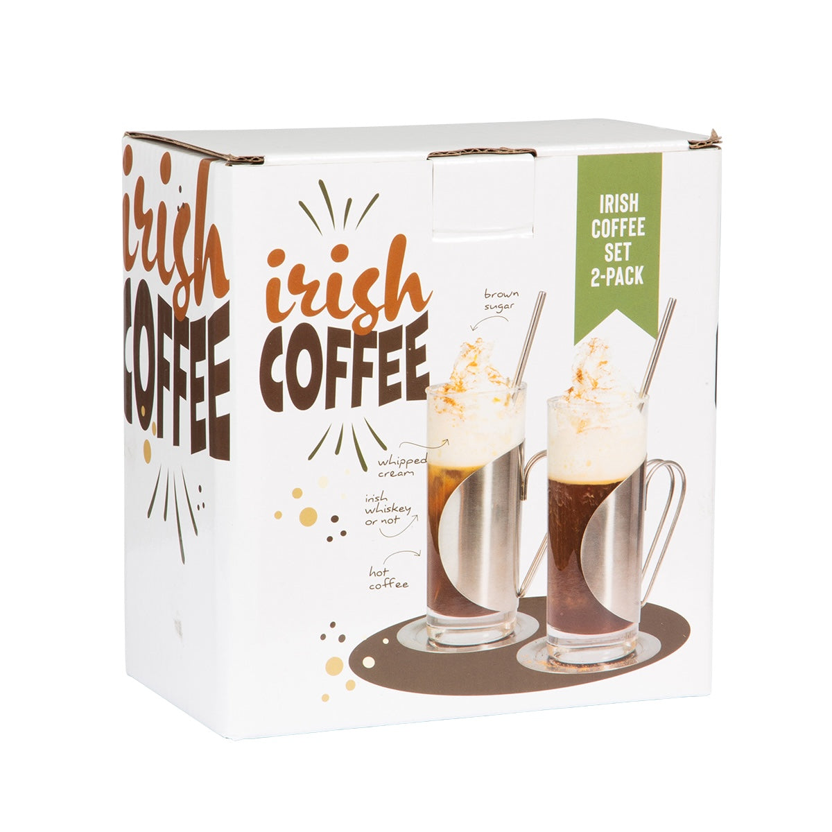 Irish coffee sæt 2stk.