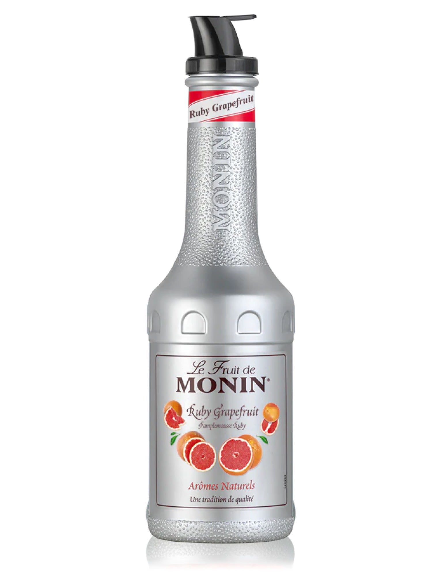 Monin Ruby Grapefruit Sirup – frisk og syrlig sirup med smag af ruby grapefrugt, perfekt til cocktails, sodavand og drinks