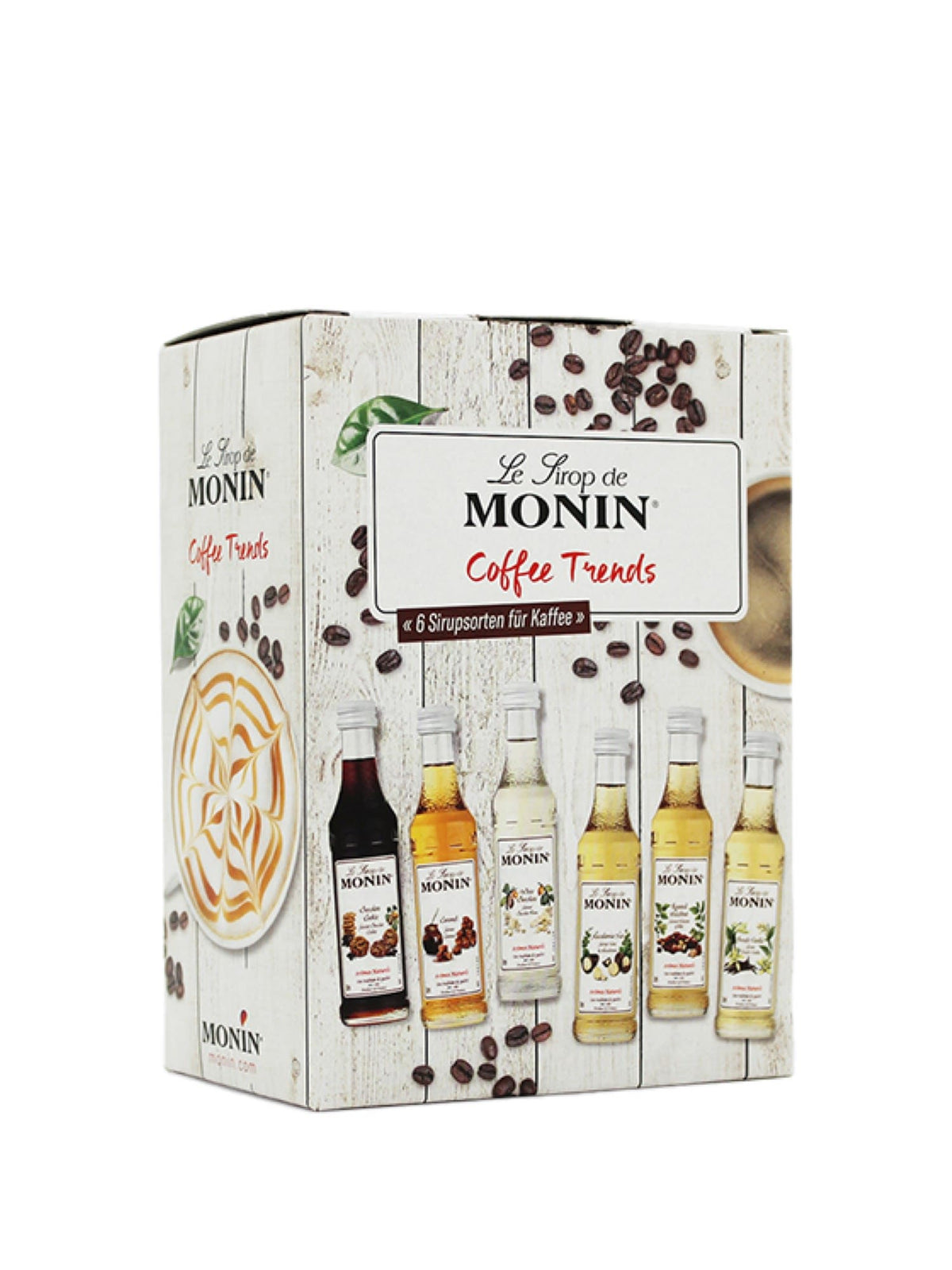 Monin Coffee Trends Tasting Set, perfekt til at udforske forskellige smage i dine kaffedrikke