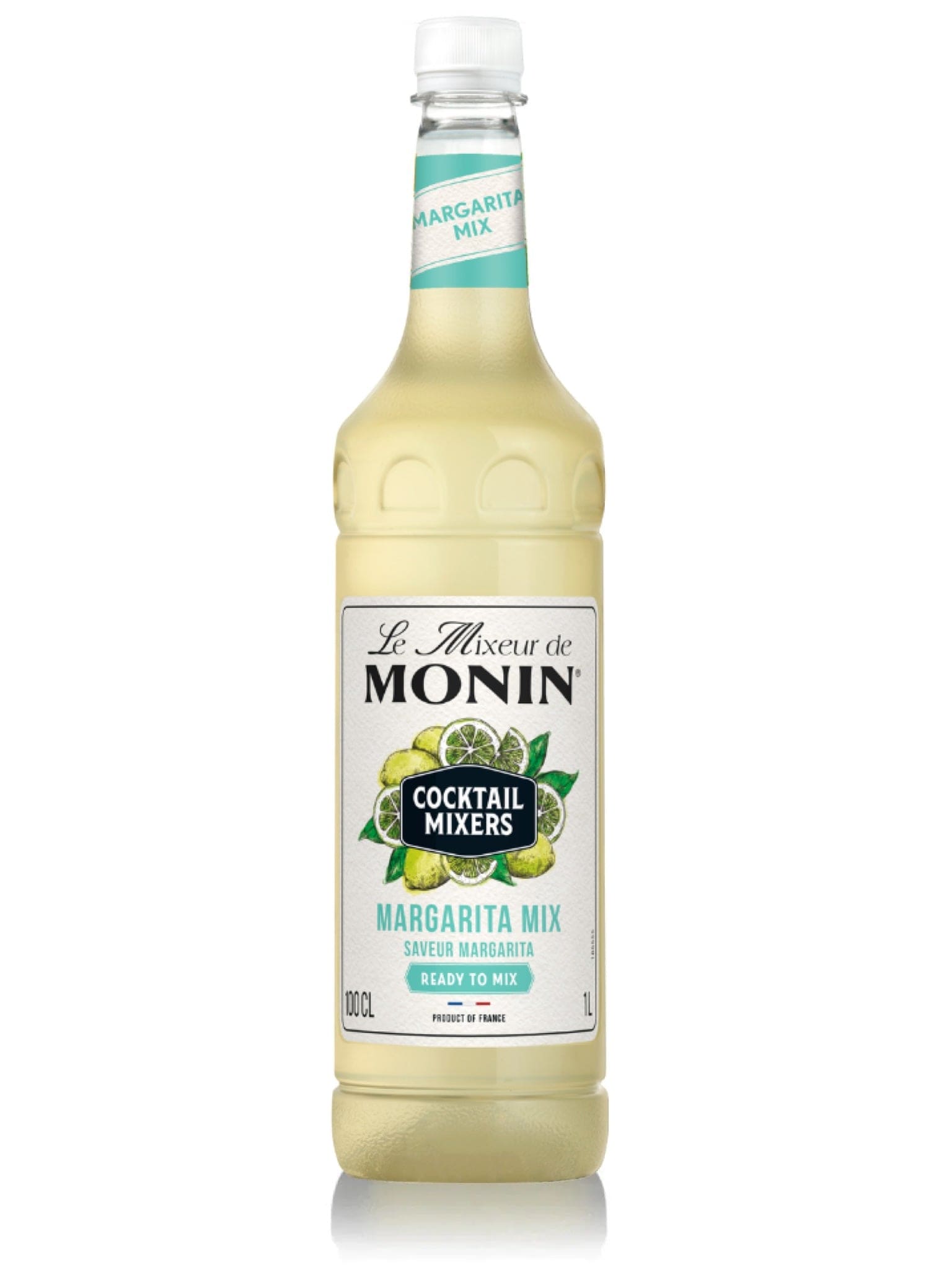 Monin Margarita Cocktail Mix – lækker og balanceret cocktailmixer, perfekt til klassiske margaritas og kreative cocktails.