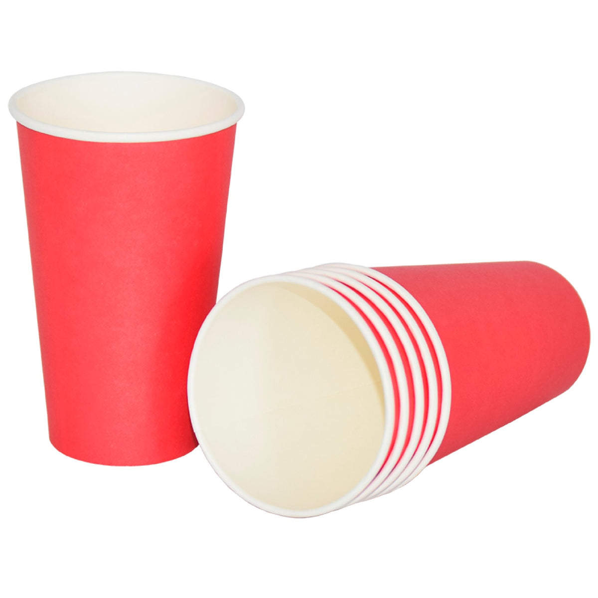 Red Party Cups — papirkopper 24 stk.