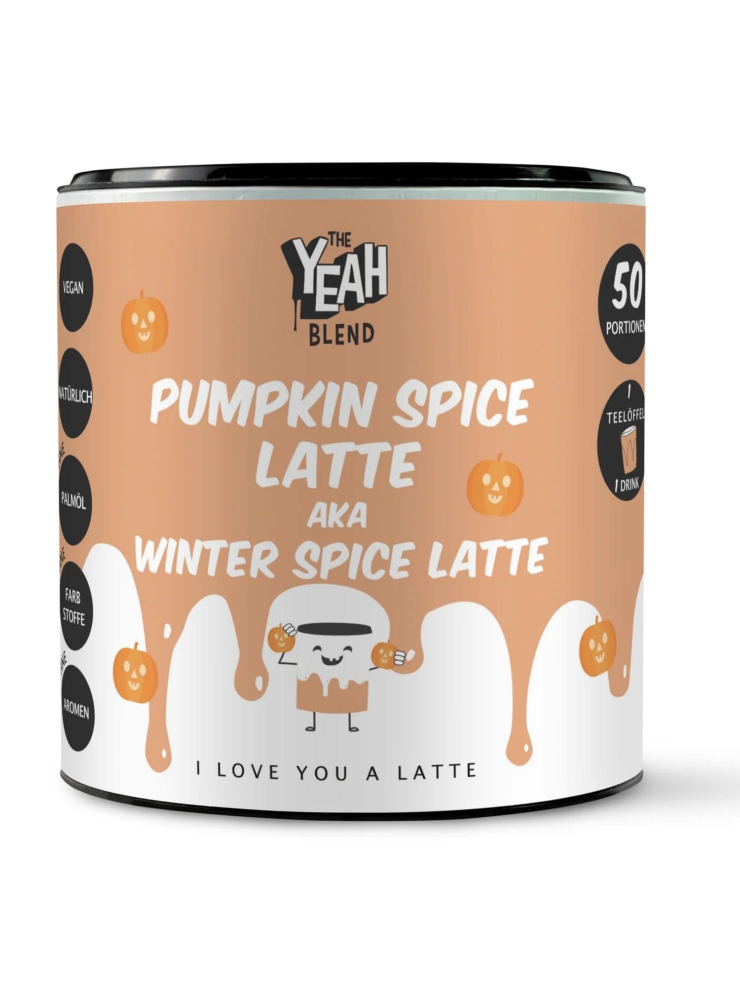 The Yeah Blend Pumpkin Spice Latte – cremet latte-blanding med varme krydderier og autentisk græskarsmag
