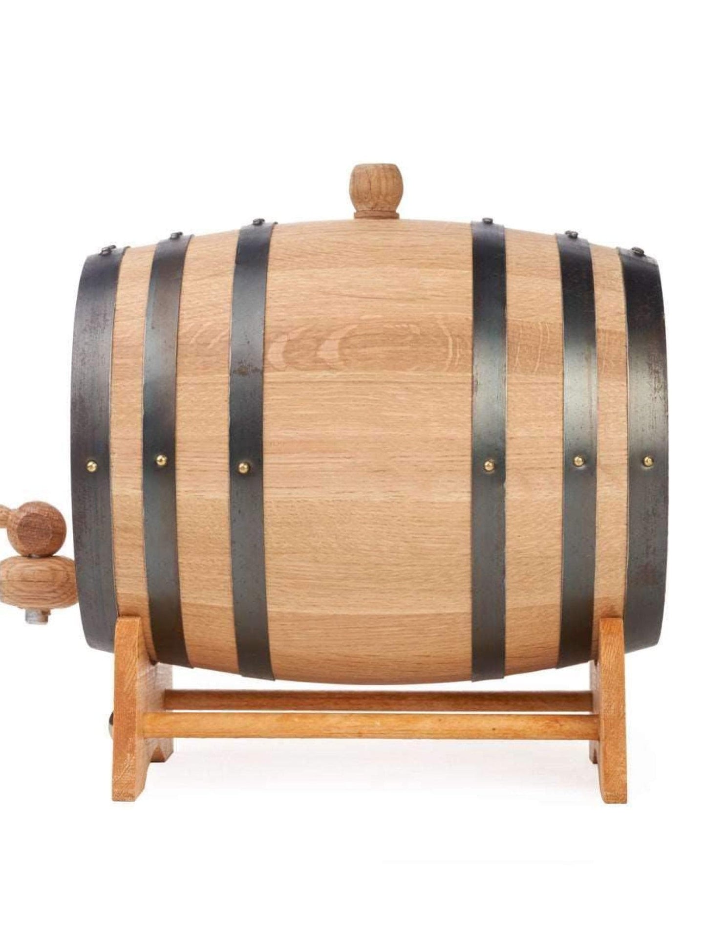 Whiskyfad 0,5 liter – lille egetræstønde til hjemmelagret whisky eller dekorativ brug