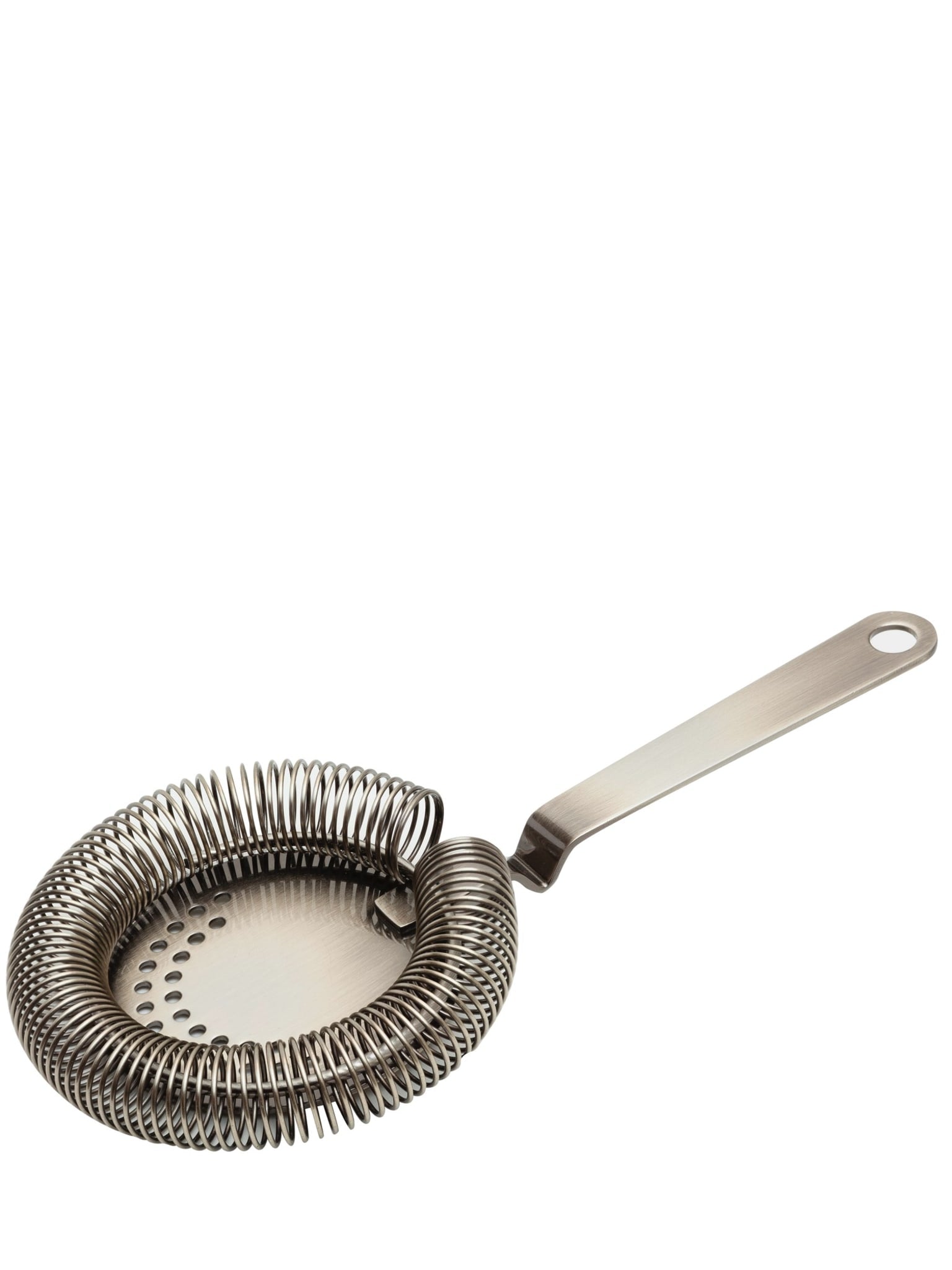 Tilføj et strejf af elegance til din barservice med denne antik messing Hawthorn strainer.