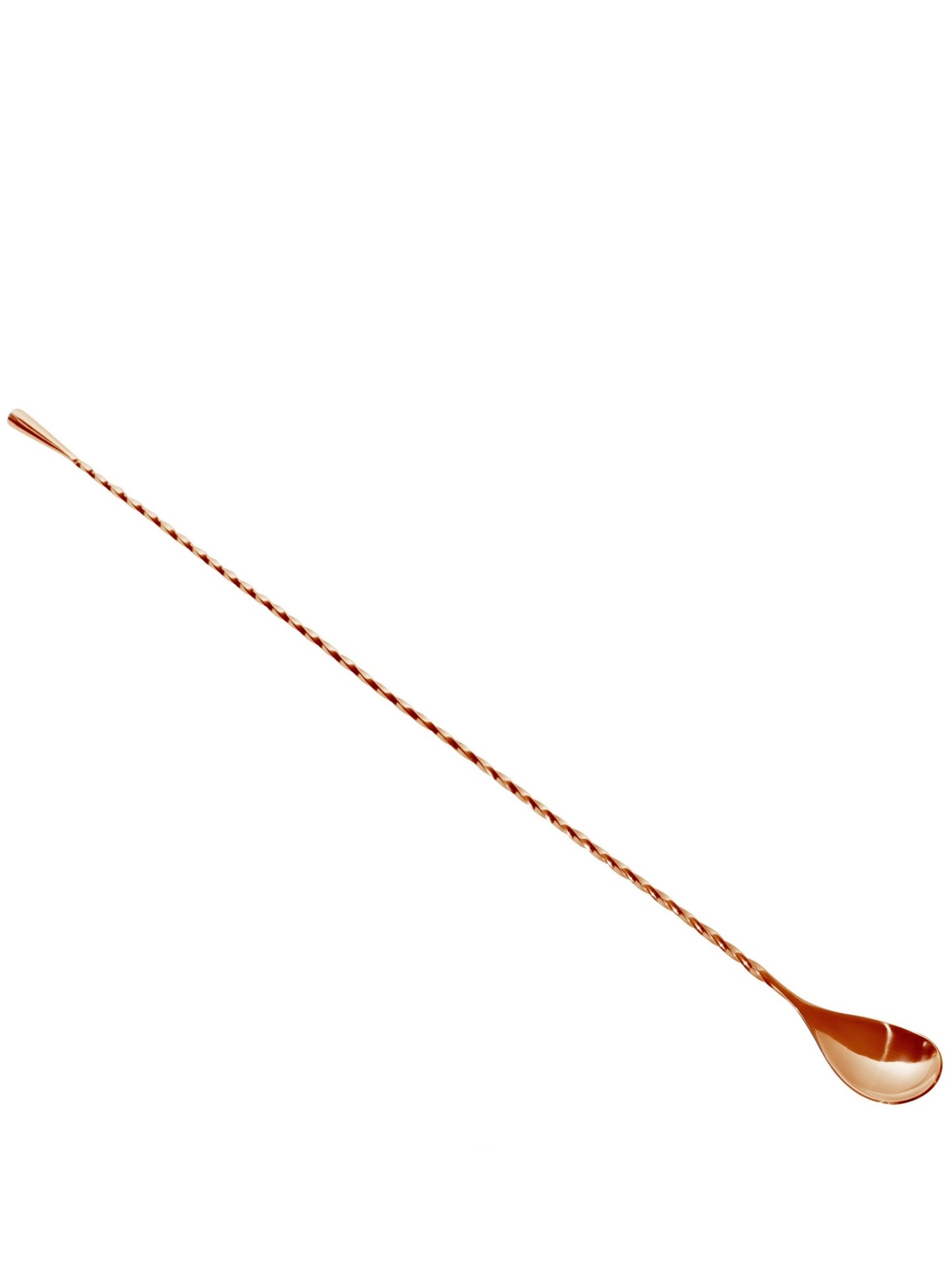 Kreieren Sie perfekte Cocktails mit diesem stilvollen und funktionalen Kupfer Collinson Barlöffel.