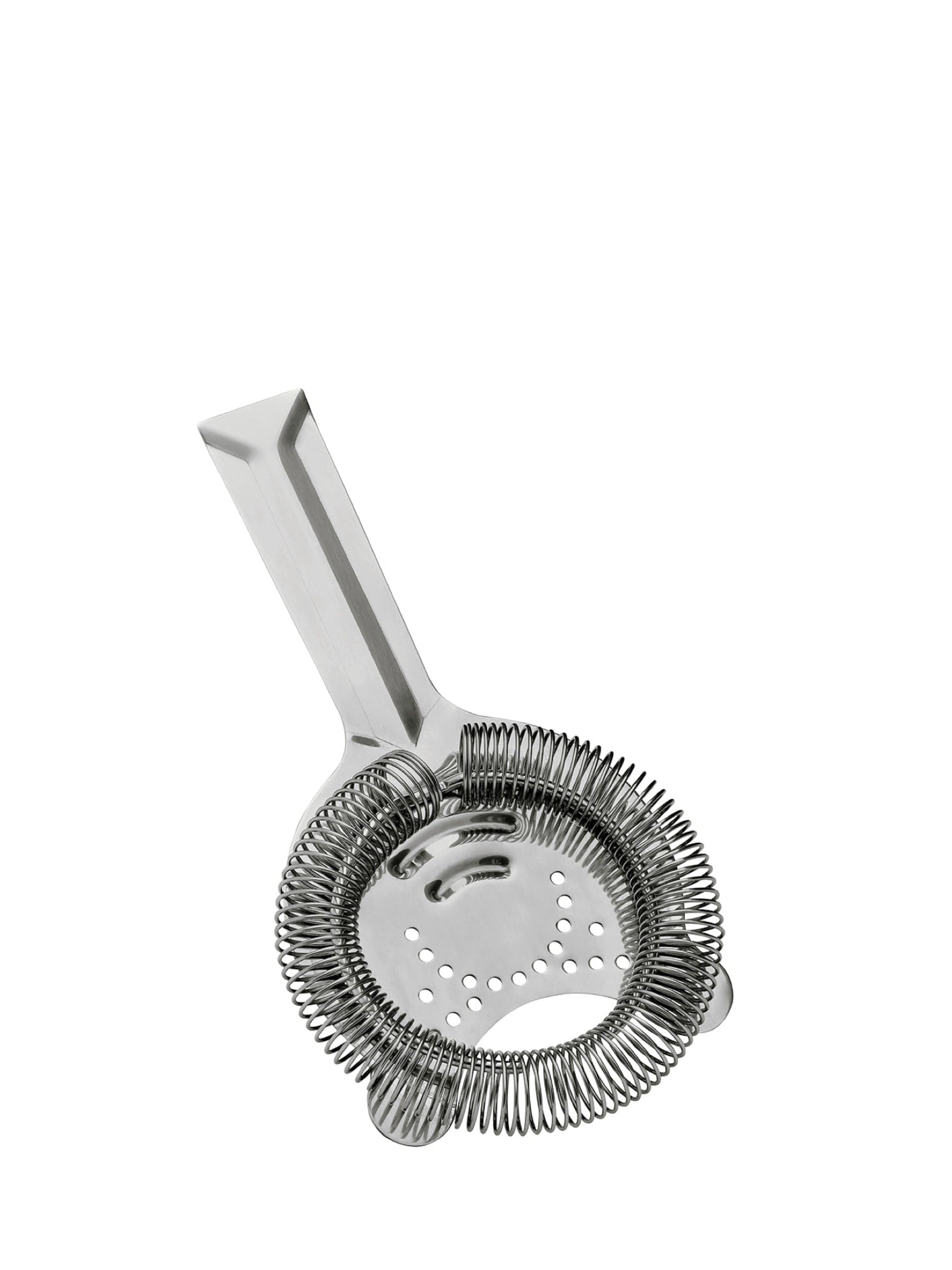 Klassisk Hawthorn-strainer til at sikre en glat servering af dine drinks.